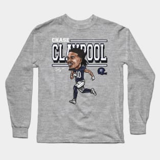 Chase Claypool Chicago Cartoon Long Sleeve T-Shirt